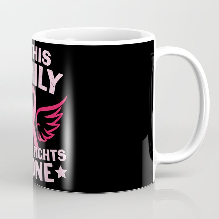 Family Breast Cancer Awareness Coffee Mug