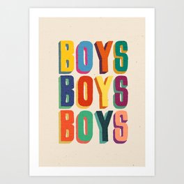 Boys Art Prints to Match Any Home's Decor