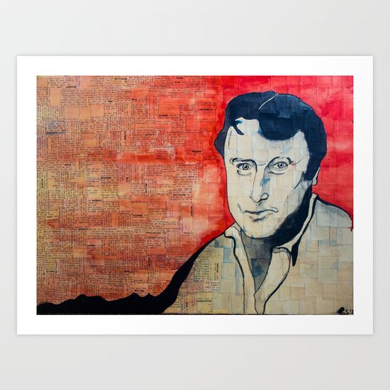 Hitchens Art Print