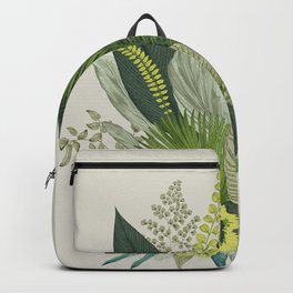 Green Leaves and Life Backpack