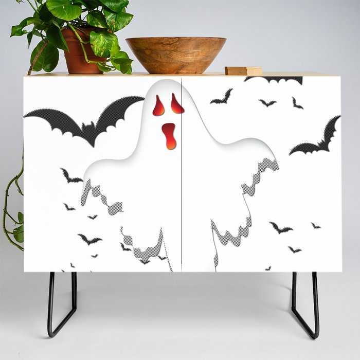 Boo Ghost Fly Credenza