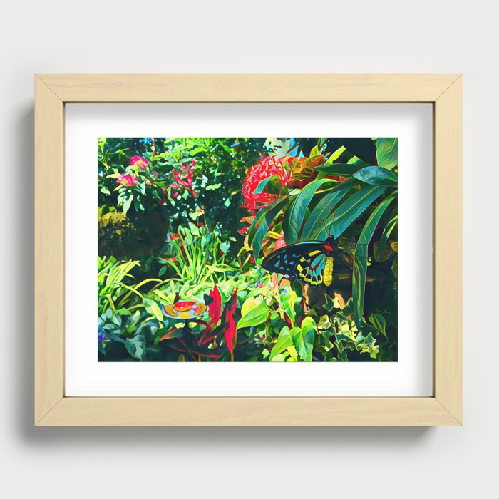 Wonder Garden Recessed Framed Print