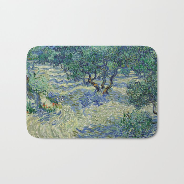 Van Gogh - Olive Orchard Bath Mat