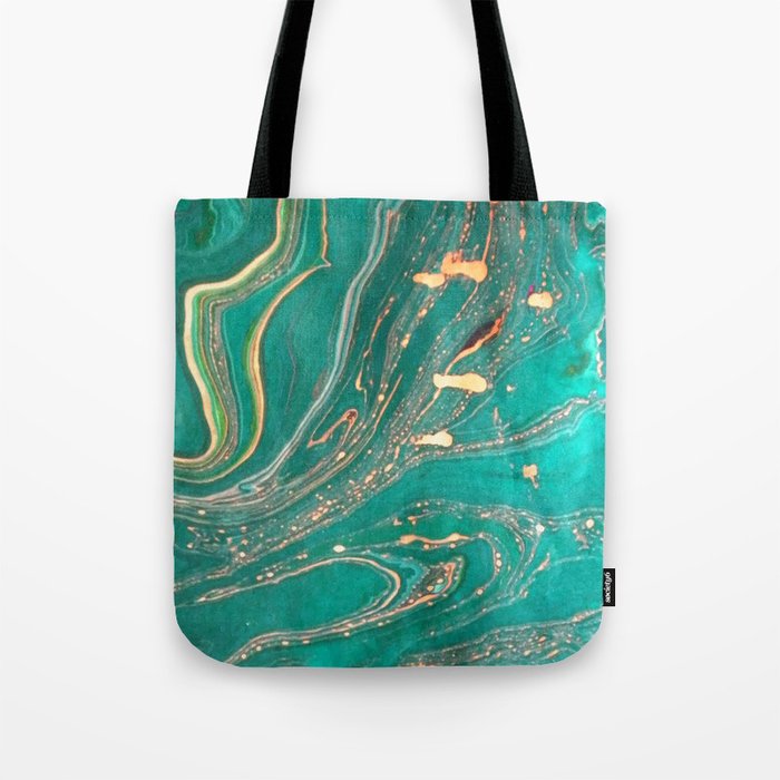 Ocean Gold Tote Bag