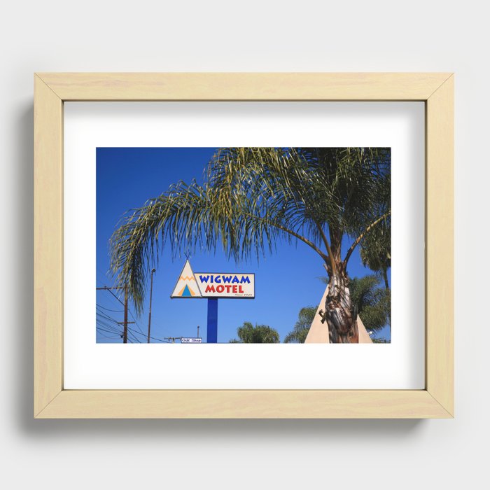 Route 66 - California Wigwam Motel 2012 #3 Recessed Framed Print