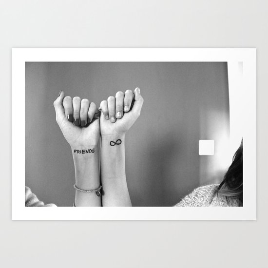 Friends Forever Art Print