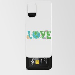 Love Earth Floral Nature Android Card Case