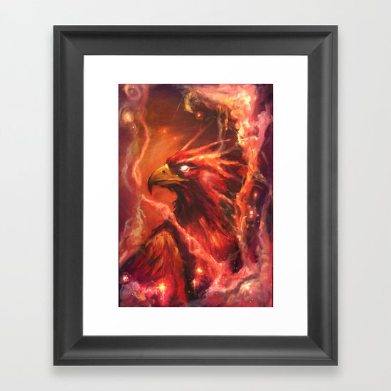 Fawkes Framed Art Print