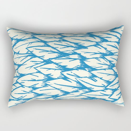 Feathered Fringe Rectangular Pillow