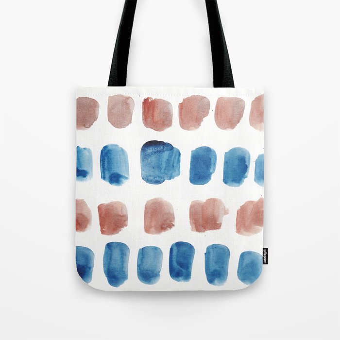 16  Minimalist Art 220419 Abstract Expressionism Watercolor Painting Valourine Design  Tote Bag