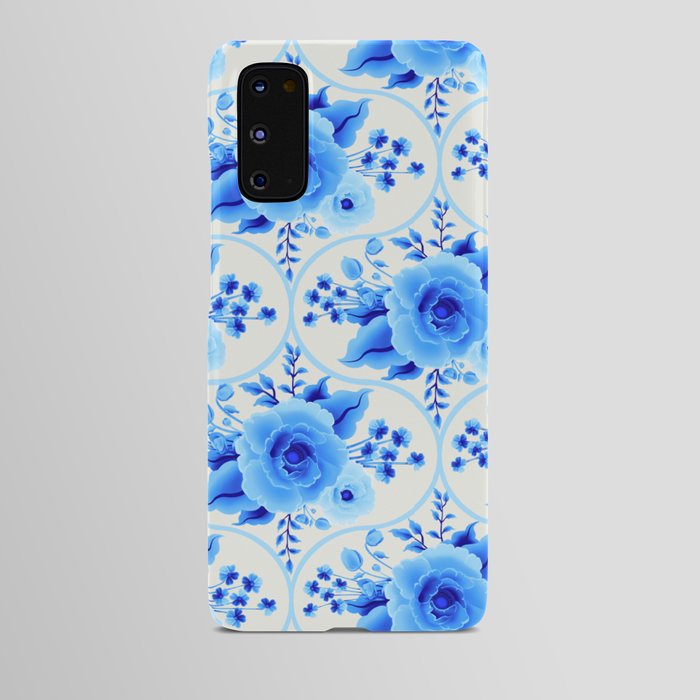 Blue Parisian Florals Android Case