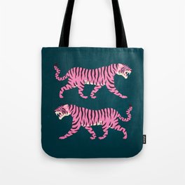Fierce: Night Race Pink Tiger Edition Tote Bag