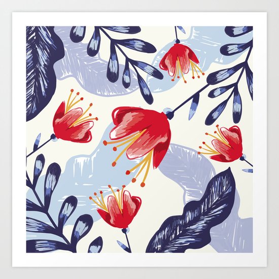 Flowers Art Print
