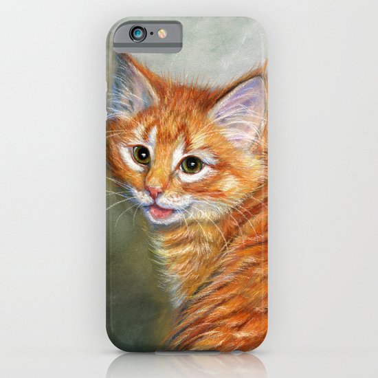 Ginger kitten iPhone & iPod Case