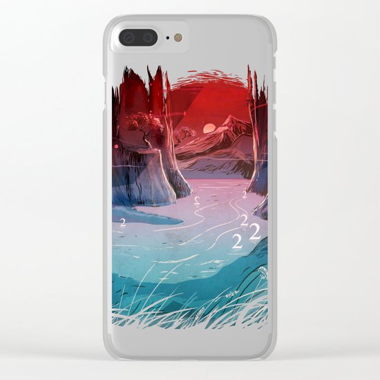 2wan Lake Clear iPhone Case