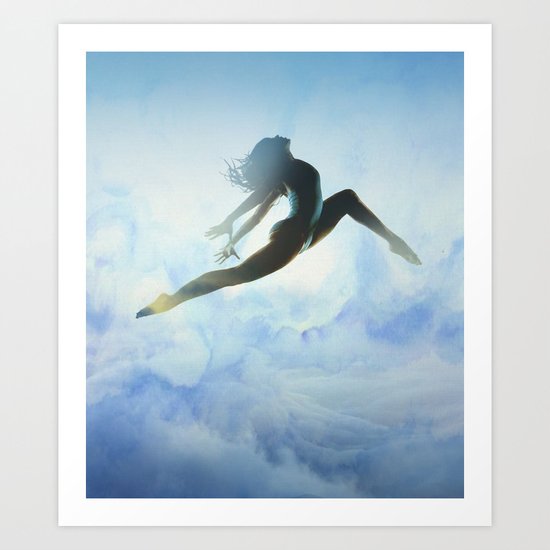 Dancer's Leap Art Print