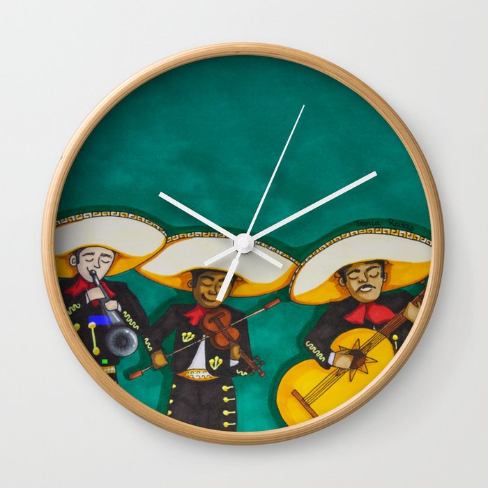Mariachi Wall Clock