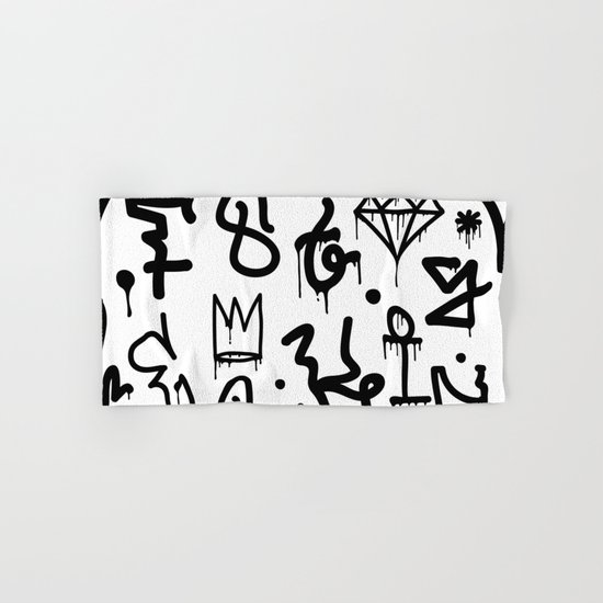 Diamonds & Crowns Hand & Bath Towel
