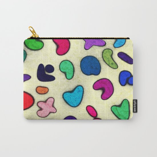 Seamless Colorful Geometric Pattern XXIX Carry-All Pouch