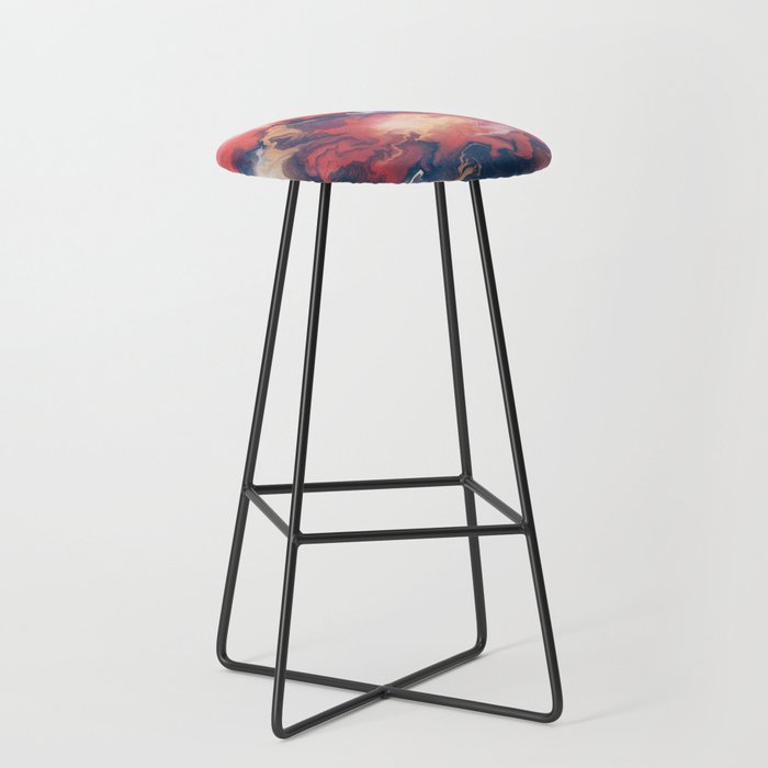 Dusky Rose Bar Stool