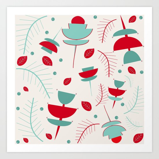 Spring floral #1 Art Print