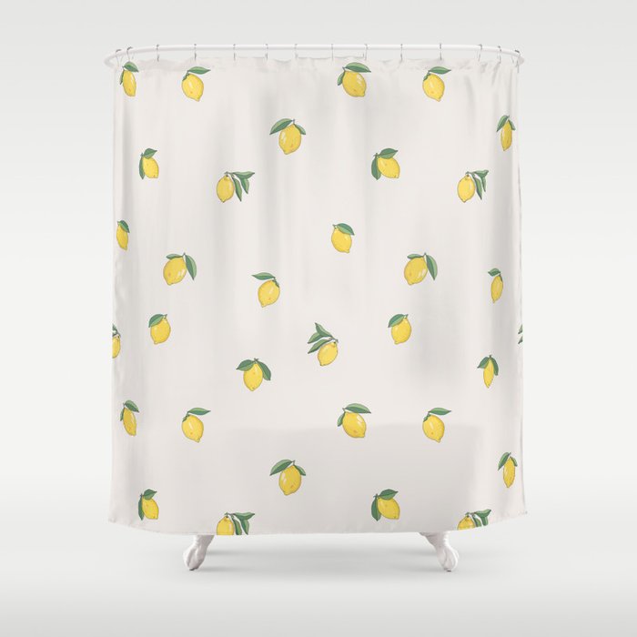 Little Lemons Shower Curtain