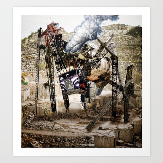 Monster Truck Art Print