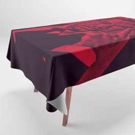 Malcom X: Engraved Tablecloth