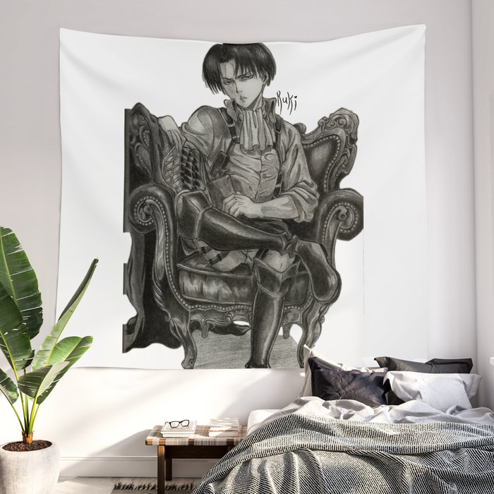 Levi Ackerman Wall Tapestry by OtakuRuki Society6