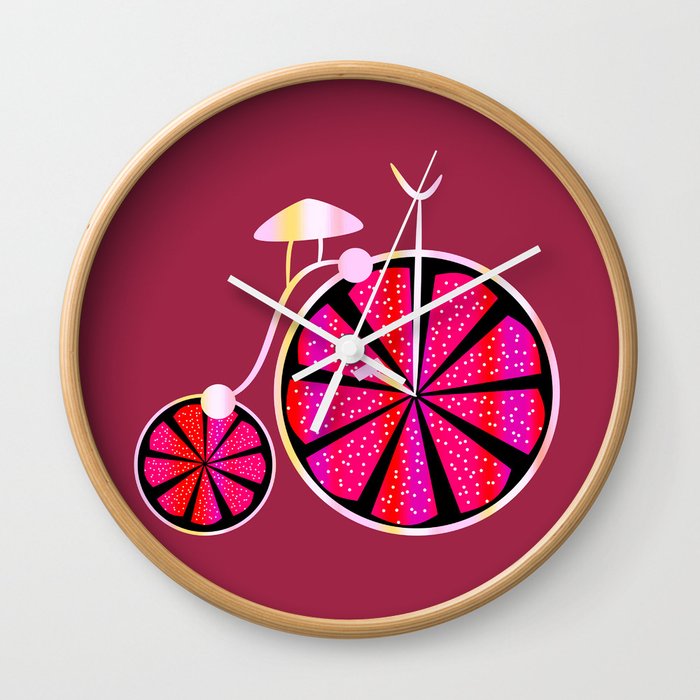 Fruity ride Wall Clock