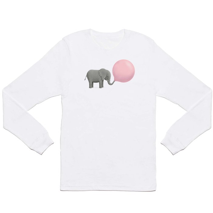 Jumbo Bubble Gum Long Sleeve T Shirt