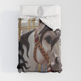 Carousel horse 03 Duvet Cover