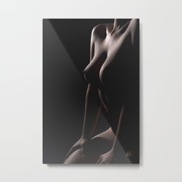 Nude body of the beautiful young woman. Metal Print | Women, Adult, Female, Erotic, Art, Model, Curvy, Photo, Lady, Body 