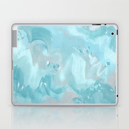 Abstract turquoise carnival Laptop & iPad Skin
