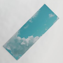 Bouncy Clouds Over Galveston Texas Yoga Mat