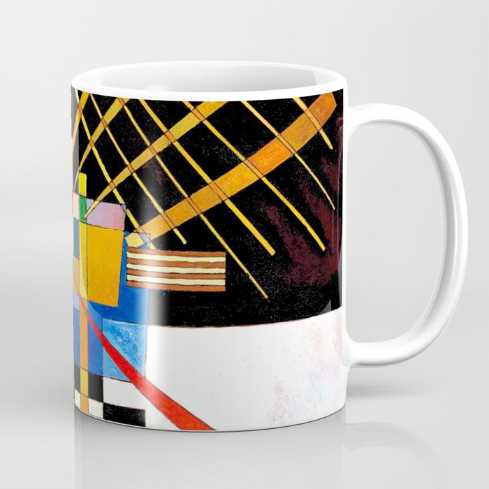 Wassily Kandinsky - Above and Left - Abstract Art Coffee Mug