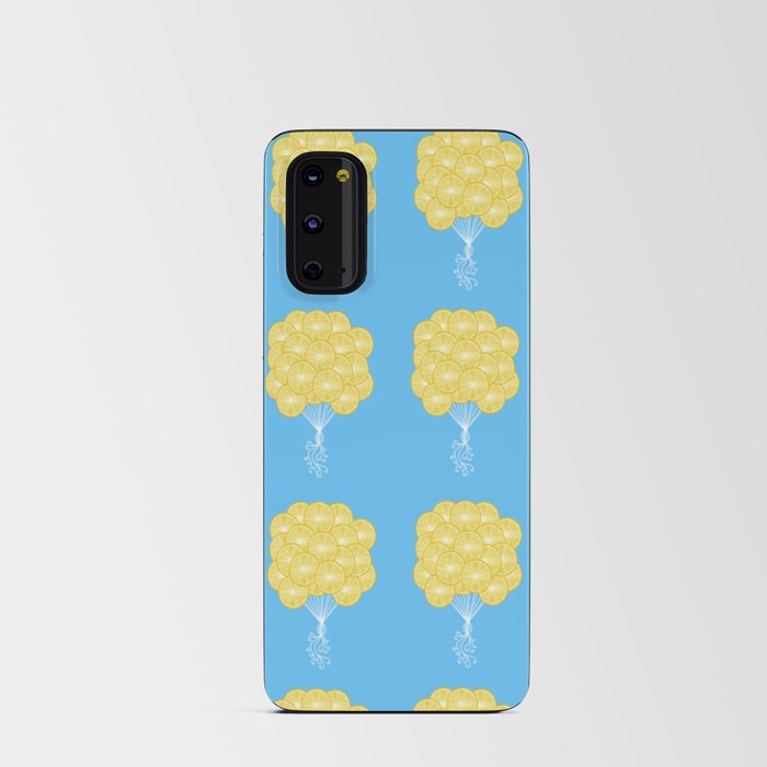 Yellow Lemonade Citrus Balloons Android Card Case