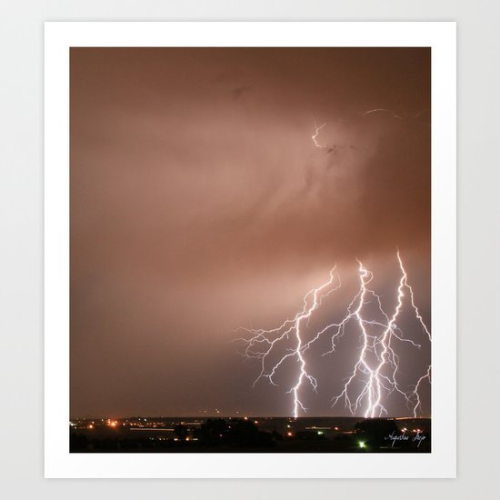 Electrified Art Print