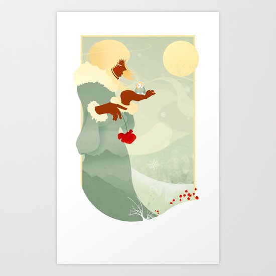 Mountain Poppies Art Print