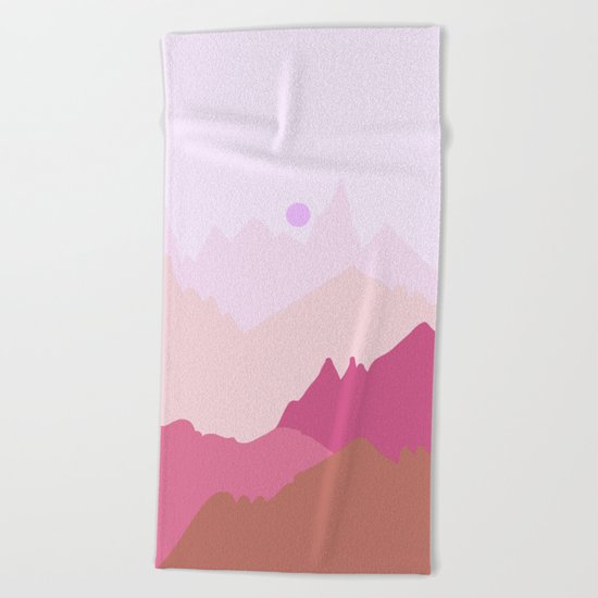 Landscape NC 12 Beach Towel