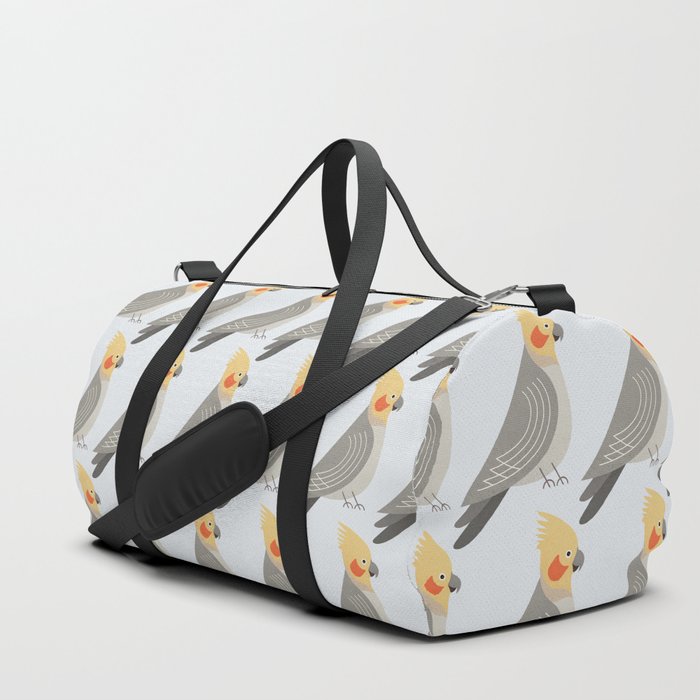 Whimsy Cockatiel Duffle Bag