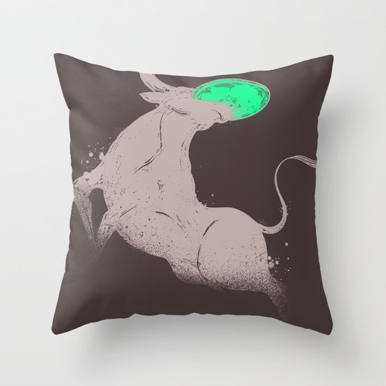 BULL?DOG? Throw Pillow