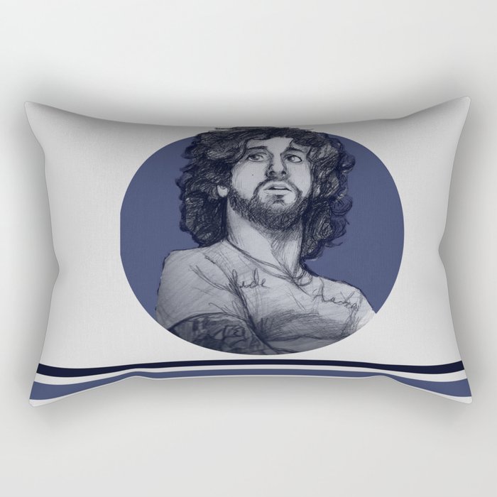 Joe Trohman Rectangular Pillow