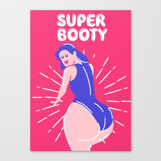 Super Booty Canvas Print