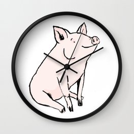 Pig Wall Clock