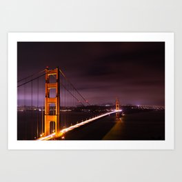 Golden Gate Bridge #5 Art Print