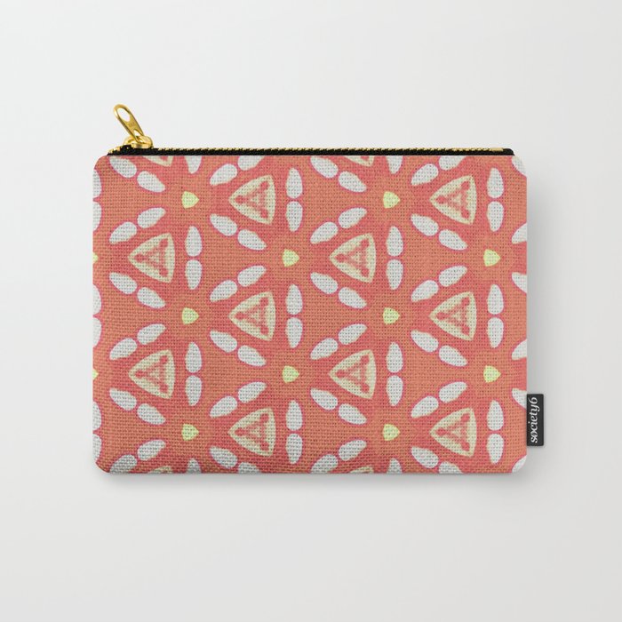 Triangles Carry-All Pouch