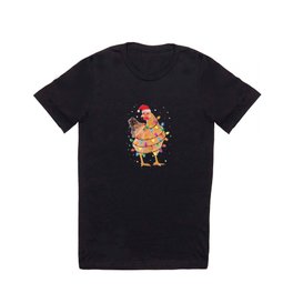 christmas light chicken T Shirt