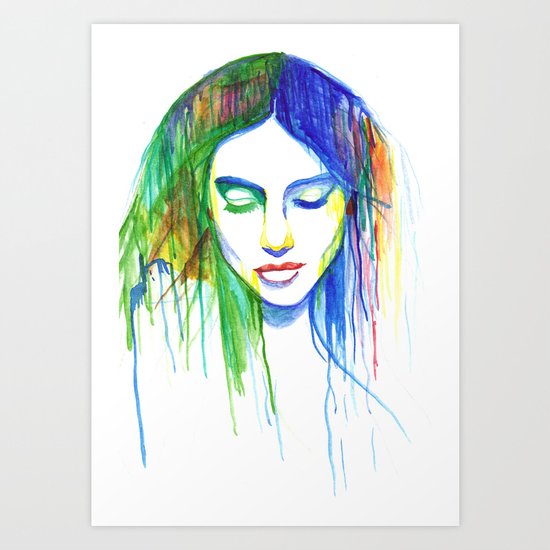 Sadness is a Blessing Art Print