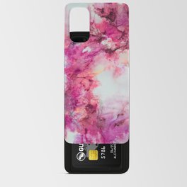 ABSTRACT PINK FLOWER  Android Card Case